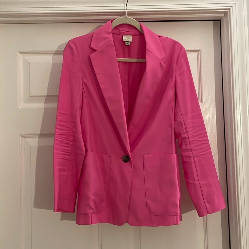 Hot pink blazer from A New Day, size XS.